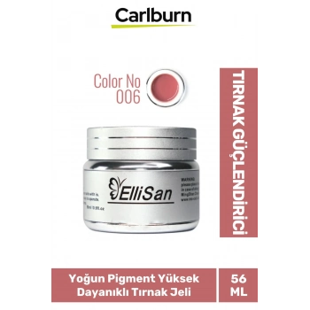 Uzun Sağlıklı Dayanıklı Tırnaklar UV Makineleri Uyumlu Ellisan Protez Tırnak Jeli Builder 56 Gram