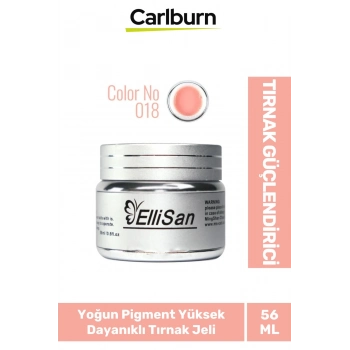 Uzun Sağlıklı Dayanıklı Tırnaklar UV Makineleri Uyumlu Ellisan Protez Tırnak Jeli Builder 56 Gram