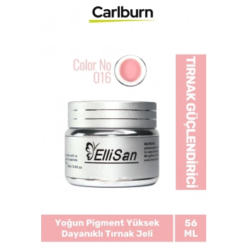 Uzun Sağlıklı Dayanıklı Tırnaklar UV Makineleri Uyumlu Ellisan Protez Tırnak Jeli Builder 56 Gram