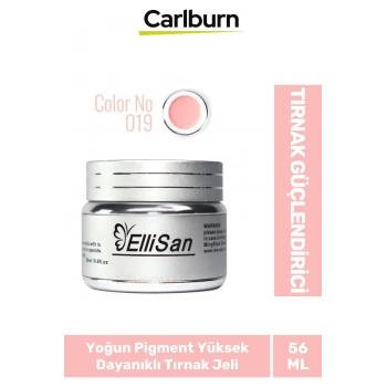 Uzun Sağlıklı Dayanıklı Tırnaklar UV Makineleri Uyumlu Ellisan Protez Tırnak Jeli Builder 56 Gram