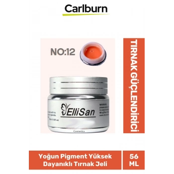 Uzun Sağlıklı Dayanıklı Tırnaklar UV Makineleri Uyumlu Ellisan Protez Tırnak Jeli Builder 56 Gram