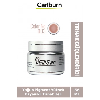 Uzun Sağlıklı Dayanıklı Tırnaklar UV Makineleri Uyumlu Ellisan Protez Tırnak Jeli Builder 56 Gram