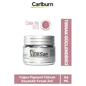 Uzun Sağlıklı Dayanıklı Tırnaklar UV Makineleri Uyumlu Ellisan Protez Tırnak Jeli Builder 56 Gram