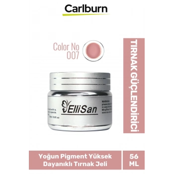 Uzun Sağlıklı Dayanıklı Tırnaklar UV Makineleri Uyumlu Ellisan Protez Tırnak Jeli Builder 56 Gram