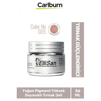 Uzun Sağlıklı Dayanıklı Tırnaklar UV Makineleri Uyumlu Ellisan Protez Tırnak Jeli Builder 56 Gram