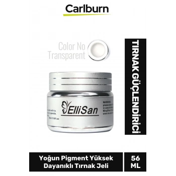 Uzun Sağlıklı Dayanıklı Tırnaklar UV Makineleri Uyumlu Ellisan Protez Tırnak Jeli Builder 56 Gram