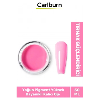 Premium Yoğun Pigment Yüksek Uzun Süre Dayanıklı Protez Tırnak Kalıcı Oje Klasik Jel 50 Ml