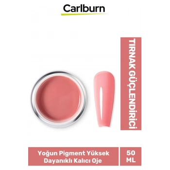 Premium Yoğun Pigment Yüksek Uzun Süre Dayanıklı Protez Tırnak Kalıcı Oje Klasik Jel 50 Ml