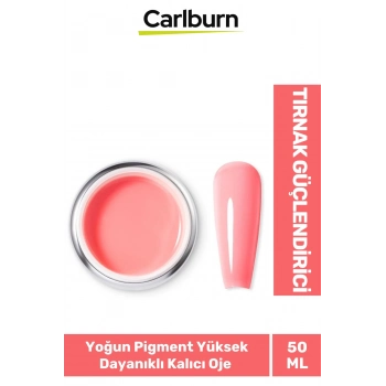 Premium Yoğun Pigment Yüksek Uzun Süre Dayanıklı Protez Tırnak Kalıcı Oje Klasik Jel 50 Ml
