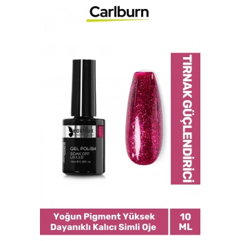 Hızlı Kuruyan Uzun Süre Dayanıklı Yüksek Pigment 3 Aşamalı Kalıcı Simli Tırnak Ojesi 10 Ml