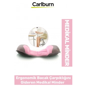 Terleme Yapmaz Ergonomik Dik Duruş Destek Düzgün Oturuş Bacak Çarpıklığını Gideren Medikal Minder