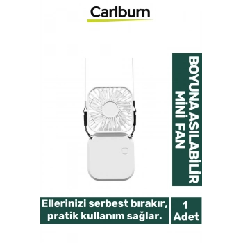 Özel Taşınabilir Şarjlı Güçlü Yüksek Kaliteli Sessiz Hava Soğutucu Üflemeli Mini Boyun Vantilatör