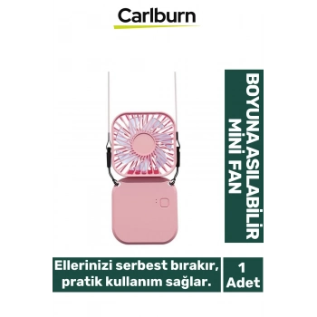 Özel Taşınabilir Şarjlı Güçlü Yüksek Kaliteli Sessiz Hava Soğutucu Üflemeli Mini Boyun Vantilatör