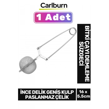 Yüksek Kaliteli Paslanmaz Çelik Dayanıklı Hijyenik İnce Delik Geniş Kulp Bitki Çayı Demleme Süzgeci