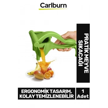 Özel Üretim Dayanıklı Plastik Ergonomik Tasarım Kolay Temizlenir Elma Nar Kivi Pratik Meyve Sıkacağı