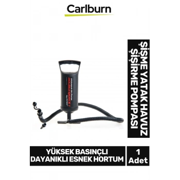 Yüksek Basınçlı Dayanıklı Esnek Hortum Portatif Hafif Taşınabilir Şişme Yatak Havuz Şişirme Pompası