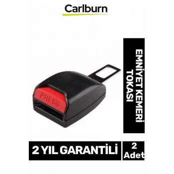 Özel Üretim Her Araca Uyumlu Ötme Ses Engelleyici Emniyet Kemer Toka Aparatı - 2 Adet