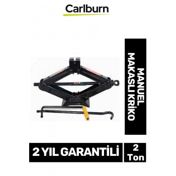 Premium Seri Araba Kaldırma Akordiyon Tip Makaslı Manuel Reno 2 Ton Kriko