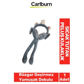 Özel Üretim Rüzgar Geçirmez Yumuşak Dokulu Renkli Şık Peluş Kulaklık Sıcak Tutucu