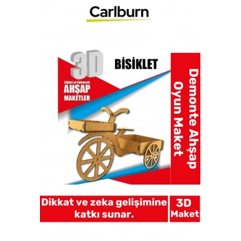 3 Boyut Eğitici Öğretici Zeka Geliştirici Boyanabilir Ebeveyn Çocuk Puzzle Demonte Ahşap Oyun Maket