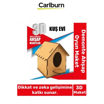 3 Boyut Eğitici Öğretici Zeka Geliştirici Boyanabilir Ebeveyn Çocuk Puzzle Demonte Ahşap Oyun Maket