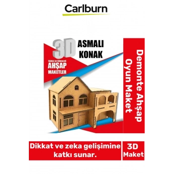3 Boyut Eğitici Öğretici Zeka Geliştirici Boyanabilir Ebeveyn Çocuk Puzzle Demonte Ahşap Oyun Maket