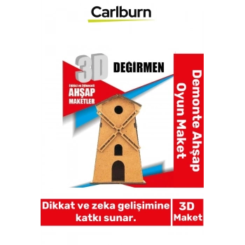 3 Boyut Eğitici Öğretici Zeka Geliştirici Boyanabilir Ebeveyn Çocuk Puzzle Demonte Ahşap Oyun Maket