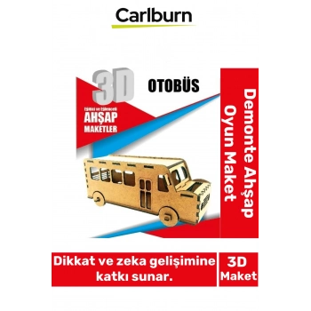 3 Boyut Eğitici Öğretici Zeka Geliştirici Boyanabilir Ebeveyn Çocuk Puzzle Demonte Ahşap Oyun Maket