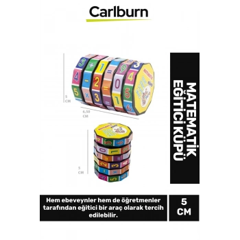 Özel Üretim Eğitici Zeka Geliştirici Öğretici Sağlam Plastik Renkli Temel Matematik Küpü