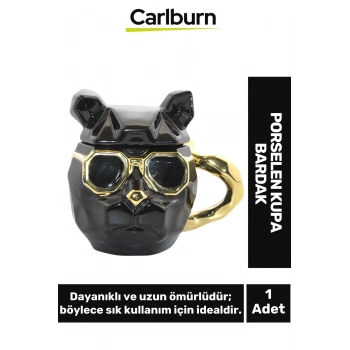 Özel Tasarım Dekoratif Şık Hediyelik Sevgili Eş Dost Arkadaş Özel Gün Porselen Kupa Bardak 14*16 Cm