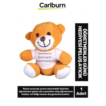 Özel Tasarım 24 Kasım Hediye Özel Gün Okul Hoca Öğretmenler Günü Hediyesi Peluş Ayıcık