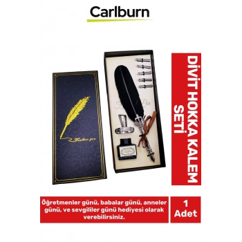 Özel Üretim Konsept Hediyelik Öğretmen Sevgili Arkadaş Babalar Anneler Günü Divit Hokka Kalem Seti