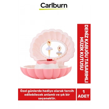 Özel Üretim Sevgili Arkadaş Eş Doğum Günü Hediye Deniz Kabuğu Tasarımlı Müzik Kutusu