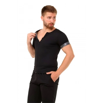 Özel Üretim Rahat Spor İç Giyim Terleme Hızlandırıcı Şık Termal Sauna Erkek Fermuarlı Eşofman Takım