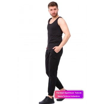 Premium Terleme Hızlandırıcı Rahat Şık Destekleyici Atlet Termal Sauna Eşofman Takım