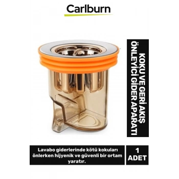 Premium Mutfak Banyo Standart DN40-DN50 Borularıyla Uyumlu Koku Geri Akış Önleyici Gider Aparatı