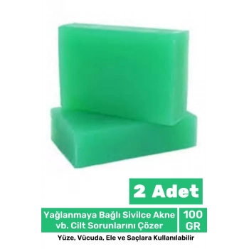 100% Doğal Güzel Kokulu El Yüz Saç Vücut Cilt Onaran Kolajen Etkili Okaliptus Bitkisel Sabun 2 Adet