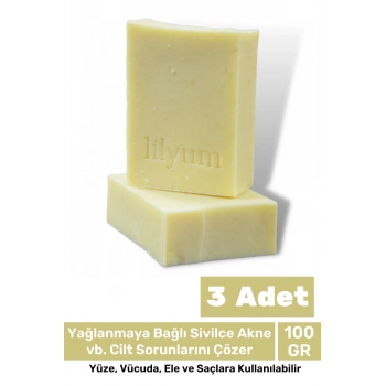 100% Doğal Güzel Kokulu El Yüz Saç Vücut Cilt Onaran Kolajen Etkili Hamam Bitkisel Sabun 3 Adet