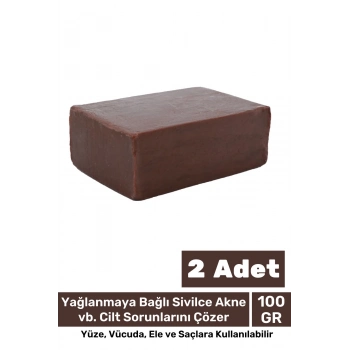 100% Doğal Güzel Kokulu El Yüz Saç Vücut Cilt Onaran Kolajen Etkili Amber Bitkisel Sabun 2 Adet