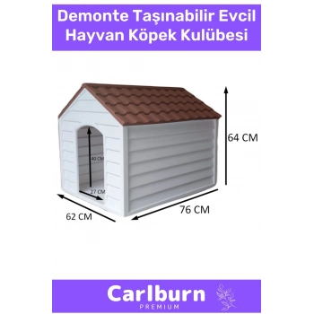 Özel Üretim Portatif Demonte Kolay Kurulum Taşınabilir Bahçe Ev Yazlık Evcil Hayvan Köpek Kulübesi