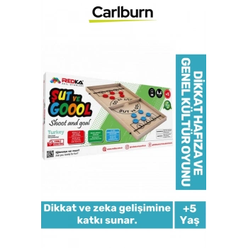 Zeka Geliştirici Oyun Eğitici Öğretici Okuma Yazma Futbol El Göz Koordinasyonu Şut ve Gol Oyunu