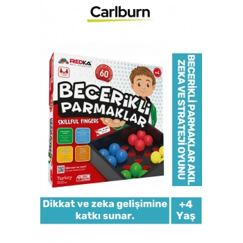 Zeka Geliştirici Oyun Eğitici Öğretici Okuma Yazma Becerikli Parmaklar Akıl Strateji Oyunu