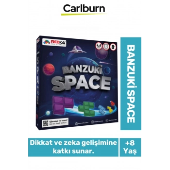 Zeka Geliştirici Oyun Eğitici Öğretici Okuma Yazma El Göz Koordinasyonu Banzuki Space Uzay