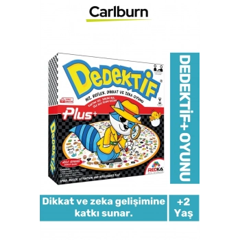 Zeka Geliştirici Oyun Eğitici Öğretici Okuma Yazma El Göz Koordinasyonu Dedektif Plus Oyunu