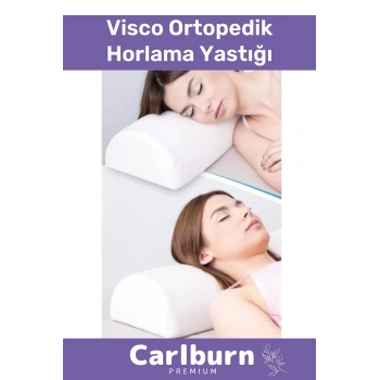 Premium Konforlu Ergonomik Nefes Alabilen Hipoalerjenik Visco Ortopedik Horlama Uyku Yastığı