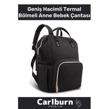 Özel Üretim Geniş Düzenli İç Hacmi Biberon Yemek Kıyafet Mama Termal Bölmeli Anne Bebek Çantası