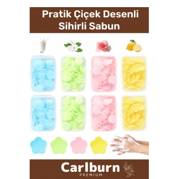 Özel Üretim Taşınabilir Çok Dilimli Kamp Çocuk Dış Mekan Tuvalet Pratik Çiçek Desenli Sihirli Sabun