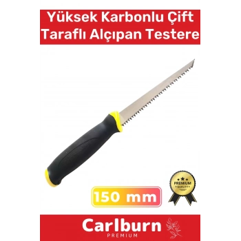 Özel Üretim Ergonomik Tutuş Dayanıklı Yüksek Karbonlu Çelik 150 mm Çift Taraflı Alçıpan Testere