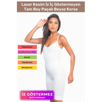 Özel Üretim Vücut Şekillendirici Toparlayıcı Sıkılaştırıcı Kadın Rahat Günlük Tam Boy Paçalı Korse