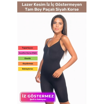 Özel Üretim Vücut Şekillendirici Toparlayıcı Sıkılaştırıcı Kadın Rahat Günlük Tam Boy Paçalı Korse